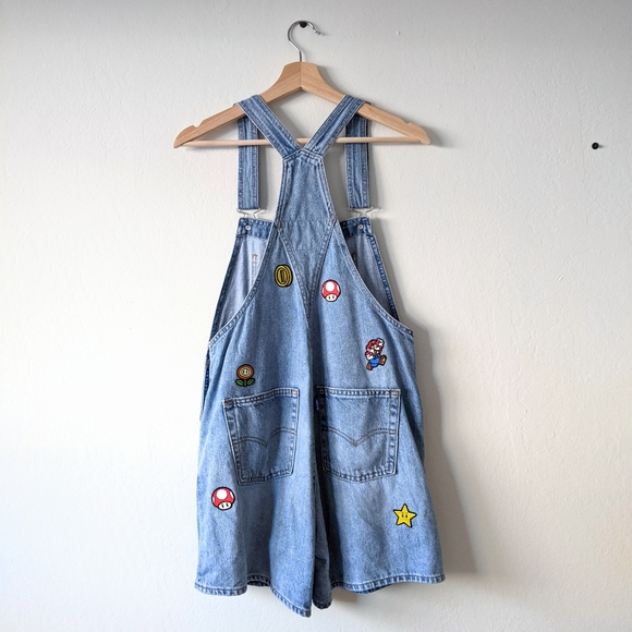 FINAL SALE ⚡️ Super Mario Vintage Shortalls 🍄 - Picture 2 of 2